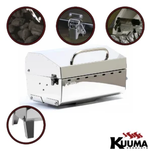 58110 kuuma charcoal grill complete set white background