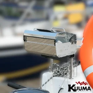 58110 kuuma charcoal grill rail mount sailboat