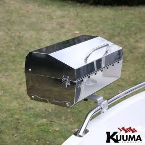 58110 kuuma grill motorboat closed lid stainless steel