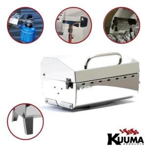 58138 kuuma gas grill complete set white background