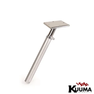 58180 kuuma universal grill mount rod holder aluminum stainless
