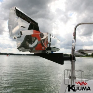 58183 kuuma grill stern rail mount black angle adjust