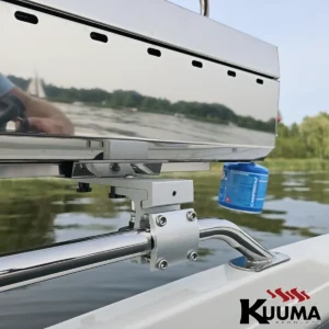 58195 kuuma quick release grill mount horizontal round rail