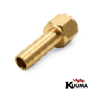58268 kuuma sng125 brass gas nipple threaded hose end