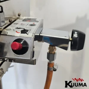 58269 kuuma 160 valve mounted gas bottle off ignition button