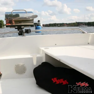 58300 kuuma grill cover bag rail mounted boat lakeside