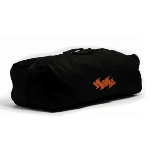 58300 kuuma grill cover black red logo