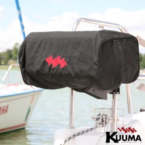58300 kuuma grill cover upside down rail mounted vertical boat