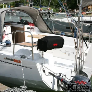 58300 kuuma grill cover upside down yacht rail marina