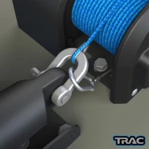 69000 trac anchor zone 20 connection detail between electric winch and anchor
