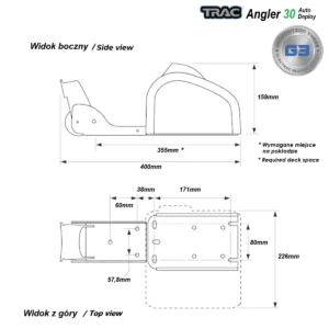 69004 trac angler 30 auto deploy mounting diagram