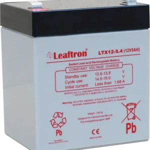 Akumulator AGM Leaftron LTX12-5.4 T2 12V 5,4Ah