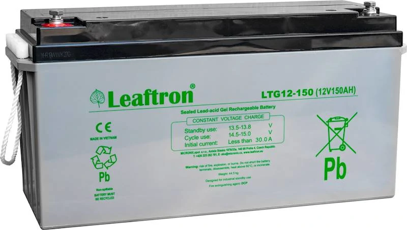Akumulator żelowy Leaftron LTG12-150 12V 150Ah