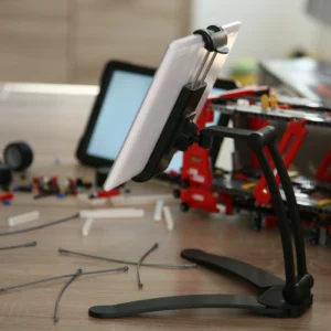 C39 Armor X tablet smartphone srtand folding on table