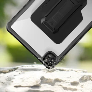 DXT ipad pr6 ipad pro 11 12,9 2015 2017 multi layer protcetion case with handstrap kickstand x mount 3 1