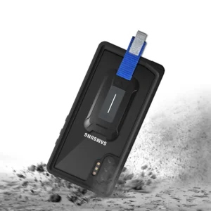 MX N10P BK Samsung galaxy Note 10 Plus armor x armorx ip68 waterproof shockproof rugged case cases cover with carabiner 2 1