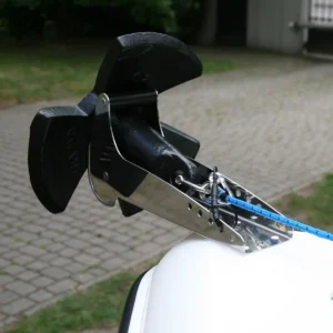 Rolka kotwiczna nierdzewna RKP305 kotwica river 30 lodka wedkarska