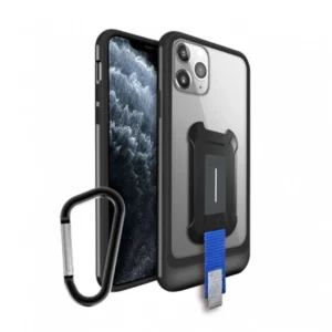 dx iph 11pro 5,8 armorx 2 in 1 shockproof rugged case cases cover with belt clip and carabiner white background