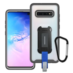 hx s10p bk samsung s10 plus armor x armorx 2 in 1 shockproof rugged case cases cover with carabiner 1