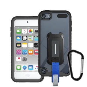 ipod touch 6 7 8 armor x armorx 2 in 1 shockproof rugged case cases cover with carabiner 3