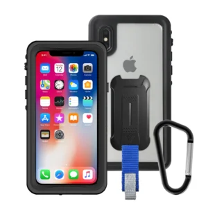 mx iphx iphone x armor x armorx ip68 waterproof shockproof rugged case cases cover with carabiner 1 2