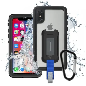 mx iphx iphone x armor x armorx ip68 waterproof shockproof rugged case cases cover with carabiner 3 3