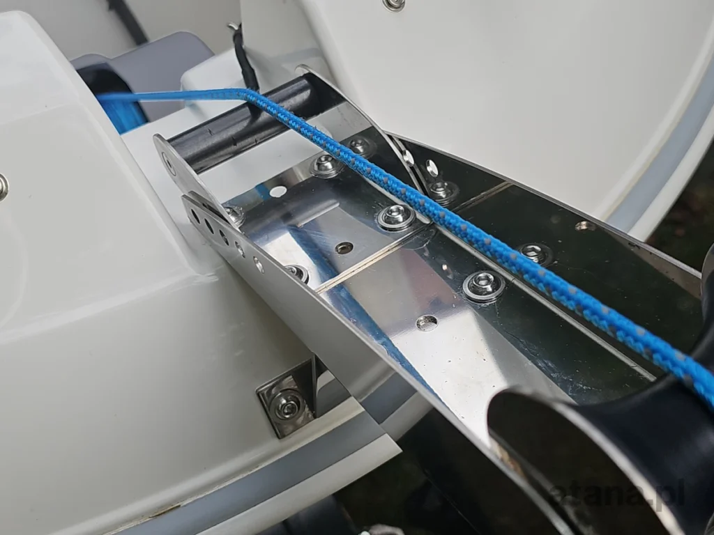 wyciagarka trac rolka kotwiczna rolka prowadzaca detal