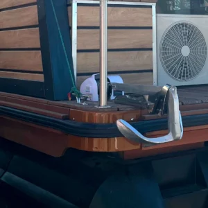 Rolka kotwiczna nierdzewna uchylna trac 69062 kotwica bruce na jachcie