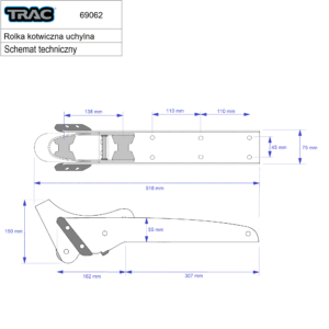 TRAC tilt roller