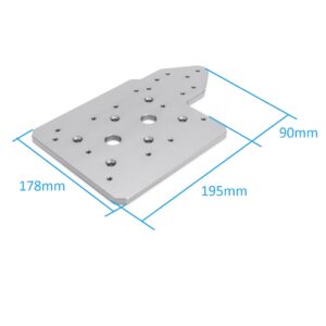 Mounting plate - For the TRAC winch SZ25/AZ20