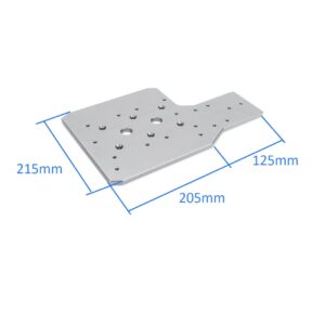 Mounting plate - for TRAC Angler 30/Deckboat 40 winch