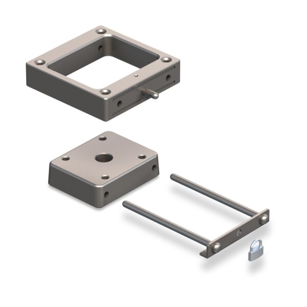 Quick coupling - for winches or TRAC crane