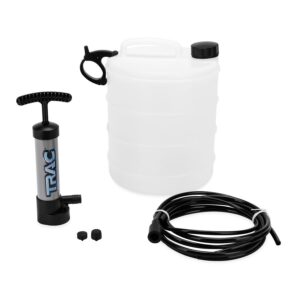 Oil extractor with 7L tank.