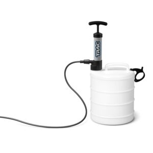 Oil extractor with 7L tank.
