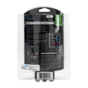 Cyfrowy wyłącznik zwarciowy z wyświetlaczem – 12V, 10-25 Amp