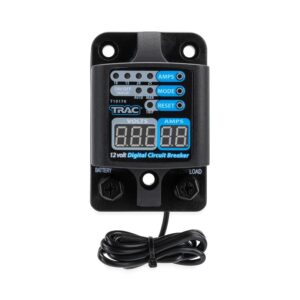 Cyfrowy wyłącznik zwarciowy z wyświetlaczem – 12V, 10-25 Amp