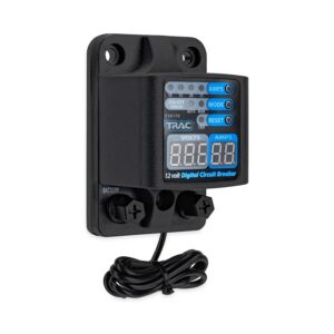 Cyfrowy wyłącznik zwarciowy z wyświetlaczem – 12V, 10-25 Amp