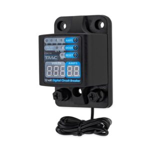 Cyfrowy wyłącznik zwarciowy z wyświetlaczem – 12V, 10-25 Amp