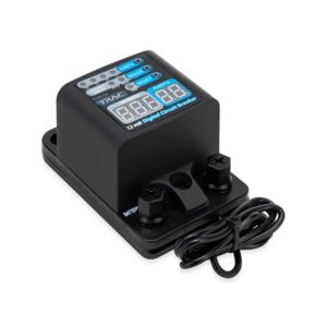 Cyfrowy wyłącznik zwarciowy z wyświetlaczem – 12V, 10-25 Amp
