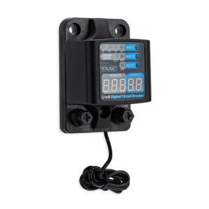 Cyfrowy wyłącznik zwarciowy z wyświetlaczem – 12V, 30-60 Amp