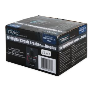 Digital short circuit breaker with display - 12V 100-175 Amp