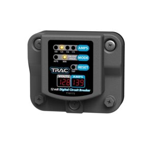 Digital short circuit breaker with display - 12V 100-175 Amp