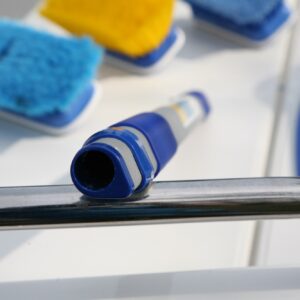Handle - telescopic handle 154cm - 275cm (with bosun)