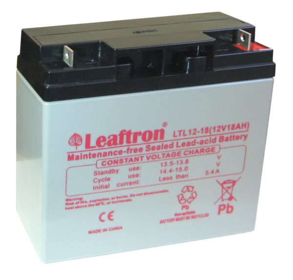 Leaftron LTL12-18 battery (12V-18Ah)