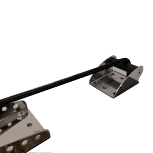 Guide roller for rope or chain - Polished