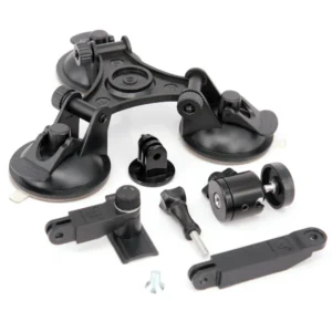 x76k armor x iphone triple suction cup mount with 1 4 threaded head 360 degree tripod ball head mount for smartphone 2