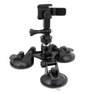 x76t armor x ipad triple suction cup mount with 1 4 threaded head 360 degree tripod ball head mount for tablet 1a