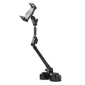 XF3 P65UT ARMOR X ONE LOCK Dual Suction Cup Universal Mount with Long Arm for Tablet Short Arm Dual Plus 1