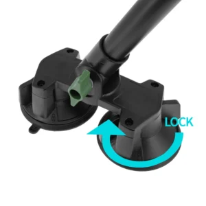 XMA P65 ARMOR X Dual Suction Cup Mount Base with Long Arm 1