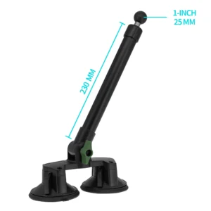 XMA P65 ARMOR X Dual Suction Cup Mount Base with Long Arm 4